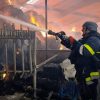 російський удар по Підлиману Борівської громади: загинула худоба, знищено техніку