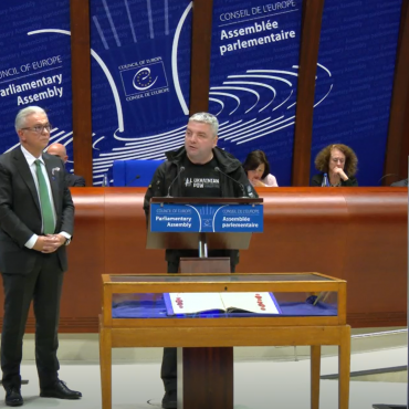 Максим Буткевич, вересень 2025, ПАРЄ